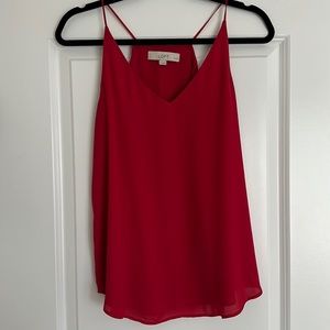LOFT Racerback Tank Blouse